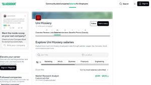 How Much Does Uni Hosiery Pay in 2025? (42 Salaries) - Glassdoor - uni hosiery usa