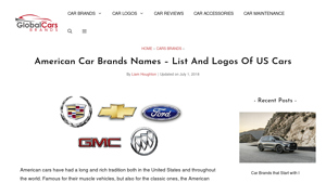 American Car Brands Names - List And Logos Of US Cars - Global Cars Brands - car brands made in usa