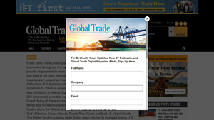 U.S. Ports Archives - Global Trade Magazine - how many ports in usa