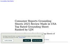 Grounding Well - Best Overall Grounding Sheet