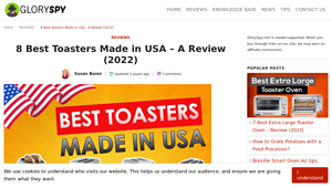 8 Best Toasters Made in USA - A Review (2022) - GlorySpy.com - toaster made in usa