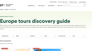 Europe Tours - Trips to Europe 2025 & 2026 | EF Go Ahead Tours - travel packages to europe from usa