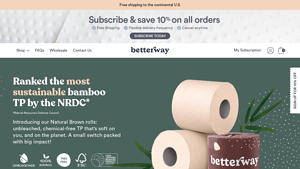 100% Bamboo Toilet Paper. Soft on the planet, and soft on you. - bamboo toilet paper made in usa