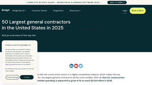 50 Largest general contractors in the United States in 2025 - largest building in usa