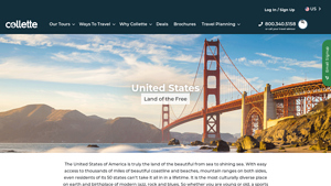 Collette Tours USA: USA Tour Packages & Vacations - vacation package deals usa