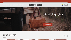 Handmade Leather Goods Made in the USA | Go Forth Goods - leather handbags made in usa