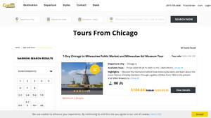 Chicago Bus Tours and Vacation Packages - Best Chicago Tours - usa tour packages from chicago