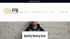 Gold Label Boxing - usa boxing apparel