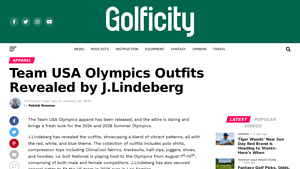 Team USA Olympics Outfits Revealed by J.Lindeberg - Golficity - usa olympic golf apparel