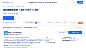 Top Recruiting Agencies in Texas - June 2025 Reviews | GoodFirms - recruitment agencies in texas usa
