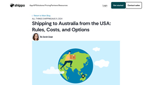Shipping to Australia from the USA: Rules, Costs, and Options - ship package to australia from usa