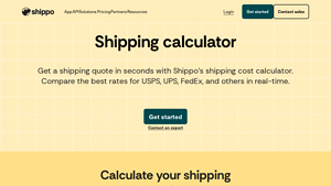 Shipping Calculator | Compare shipping rates with Shippo - cheapest way to ship luggage domestically in usa