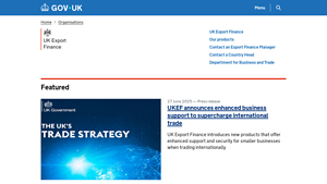 UK Export Finance - GOV.UK - exporters in usa