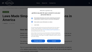 Laws Made Simple: Statutes vs. Regulations in America - who makes laws in usa
