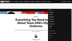Everything You Need to Know About Team USA's Olympic Uniforms - olympic clothes usa