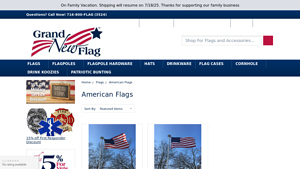 American Flags For Sale | 100% American Made | Grand New Flag - best american flags made in the usa