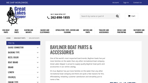 BAYLINER BOAT PARTS & ACCESSORIES - Great Lakes Skipper - marine parts express usa
