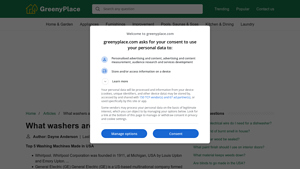 What washers are made in USA? - GreenyPlace.com - washing machines made in usa