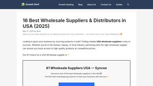 16 Best Wholesale Suppliers & Distributors in USA (2025) - GrowthDevil - elmer's distributor in usa