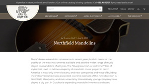 Meet the Maker: Northfield Mandolins | Gryphon Strings - mandolins made in usa