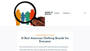 13 Best American Clothing Brands for Everyone - Guide To Brands - top apparel brands in usa