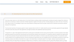 Importing from Japan: Duties, Taxes, and Shipping Explained - import duties from japan to usa