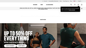 Gymshark Official Store - Up To 50% Off Gym & Workout Clothes - usa gymnastics clothing
