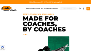 Hadar Athletic: Sports Equipment Manufacturer | USA Made - sports invented in usa