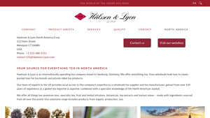 Wholesale tea in bulk and customized packed tea in the US - tea manufacturers in usa