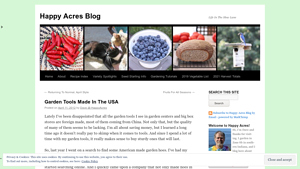 Garden Tools Made In The USA | Happy Acres Blog - garden tools made in usa