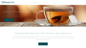 Private Label - Harris Tea Company - tea manufacturers in usa