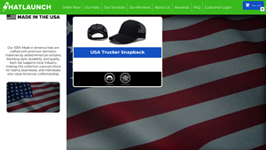 Custom USA Hats - HatLaunch - caps made in usa