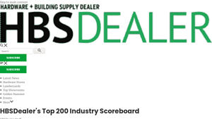 HBSDealer's Top 200 Industry Scoreboard | HBS Dealer - largest lumber companies in usa