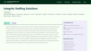 Integrity Staffing Solutions - USA - Headhunters - integrity staffing solutions usa