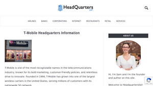 T-Mobile Headquarters Information - Headquarters List - t mobile usa inc