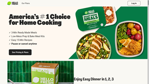 HelloFresh® Meal Kits | Get 10 Free Meals + Free Item For Life - grocery delivery e services usa inc