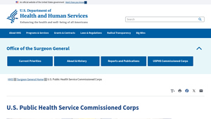 U.S. Public Health Service Commissioned Corps - HHS.gov - public health service usa