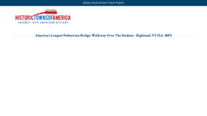 Longest pedestrian bridge - Historic Towns Of America - highest bridges in the usa