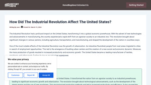 How Did The Industrial Revolution Affect The United States? - industrial revolution in usa