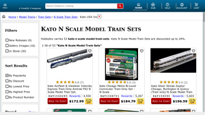 Kato N Scale Model Train Sets - Hobbylinc - kato usa inc