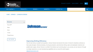 Johnson Screens - Hole Products - johnson screens usa