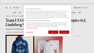 Olympics 2024 Style: Shop the J. Lindeberg Team USA Golf Collection - usa olympic golf apparel