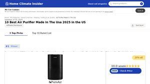 10 Best Air Purifier Made In The Usa 2025 in the United States - air purifier made in usa