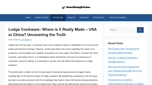 Lodge Cookware: Where is it Really Made - USA or China? Uncovering the ... - cast iron pots made in usa