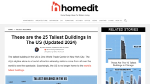 Tallest Building In The US And Other Iconic American Structures - Homedit - highest building in the usa