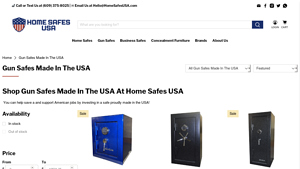 Gun Safes Made In The USA - safes made in usa