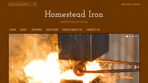 Homestead Iron, Hand Forged Garden Tools. WE DIG DIRT! - garden trowel made in usa
