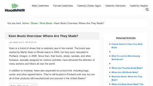 Keen Boots Overview: Where Are They Made? - Hood MWR - keen footwear made in usa
