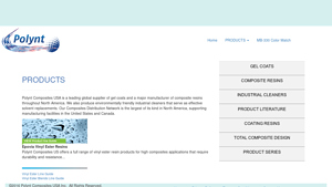 PRODUCTS - host2.polyntusa.com - polynt composites usa inc