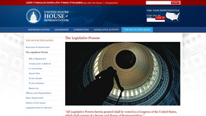 The Legislative Process | house.gov - who makes laws in usa
